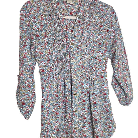 Floral Print Blouse - Multicolor - Picture 5 of 5